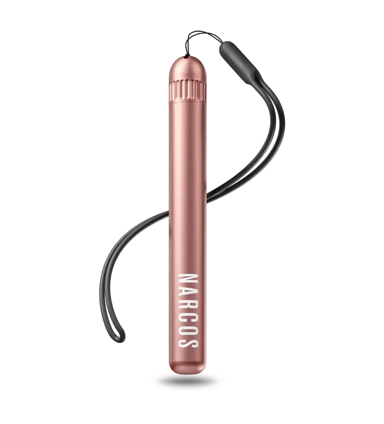 Narcos aluminium tube rose gold