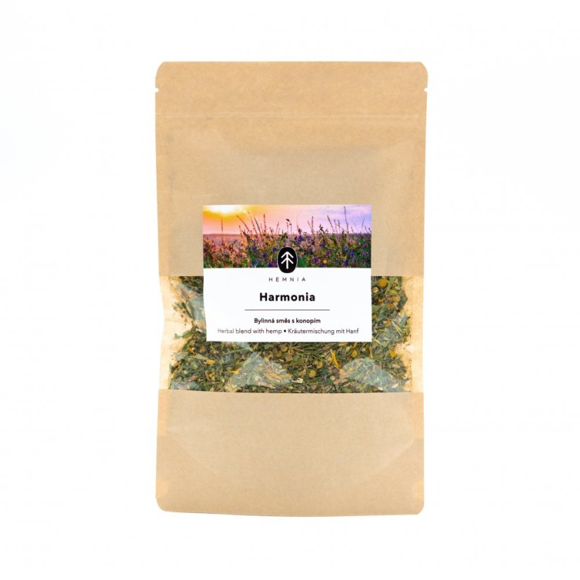 Hemnia HARMONIA - Amestec de ierburi cu cânepă pentru o digestie mai bună, 50 g