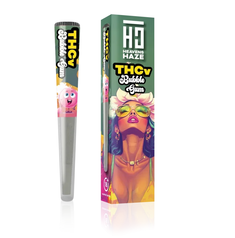 Heavens Haze THCV Pré-roulé Bubble Gum, 1 g