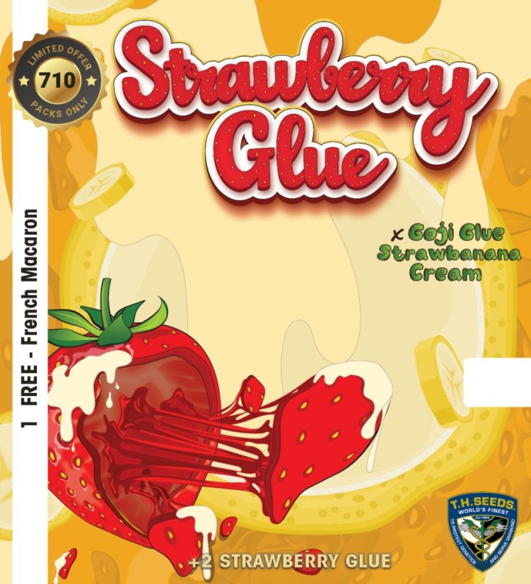 T.H.Seeds™ Seminte de canabis Strawberry Glue, 710 Limited Special Pack, feminizate