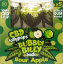 Bubbly Billy Buds 10 mg CBD Saure Apfel Lutscher mit Kaugummi im Inneren – Geschenkbox (5 Lutscher)