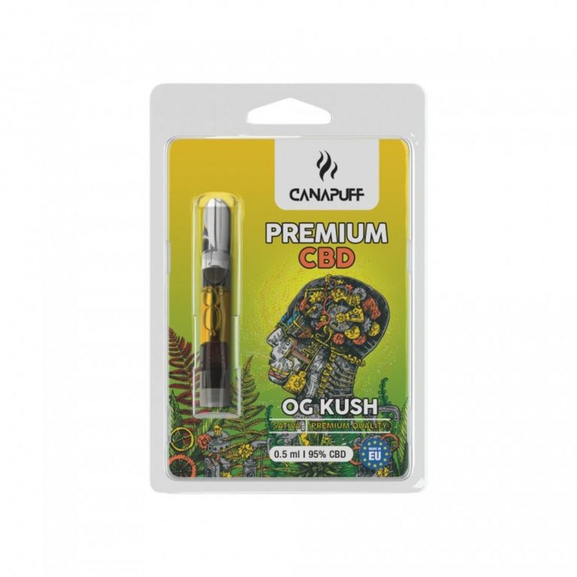 CanaPuff - OG Kush kartuša - CBD 95%, 0,5 ml