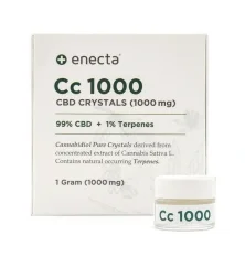 Enecta CBD кристали коноплі (99%), 10 000 мг