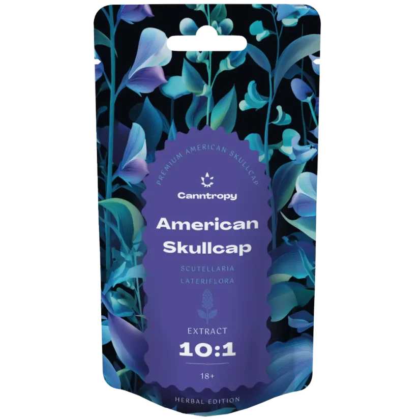 Canntropy Amerikansk skærmbæger (Scutellaria lateriflora), Ekstrakt 10:1, 10 - 100 g