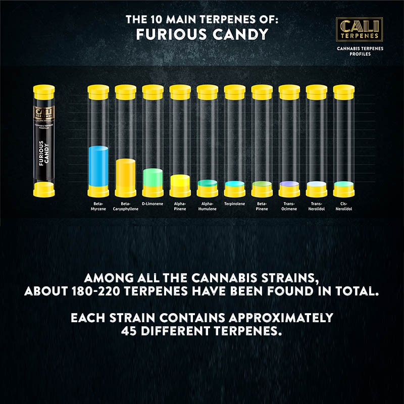 Cali Terpenes - FURIOUS CANDY, 1 - 1000 ml