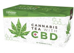 Euphoria Kanapių arbata su CBD, 30 g