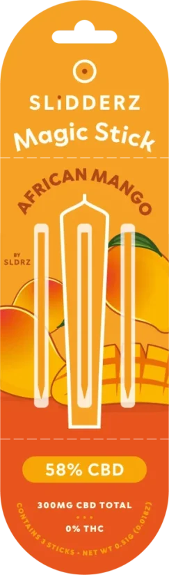 Slidderz Joint Core Mangue Africaine, 3 pcs x 100 mg CBD