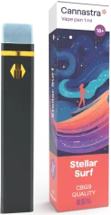 Cannastra CBG9 Disponibel Vape Pen Stellar Surf, CBG9 85 % kvalitet, 1 ml