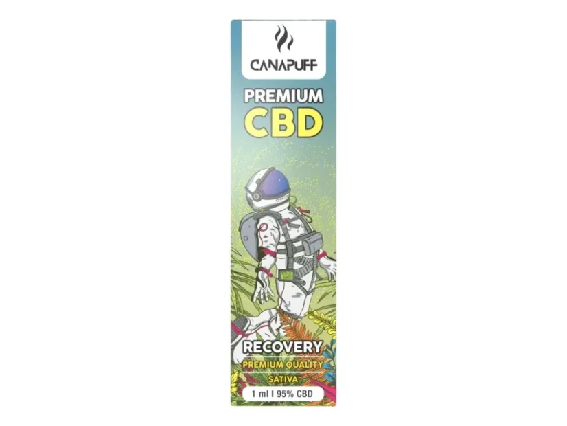 CanaPuff CBD jednokratna vape olovka RECOVERY, CBD 95 %, 1 ml CanaPuff CBD jednokratna vape olovka RECOVERY, CBD 95 %, 1 ml