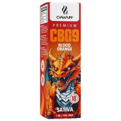CanaPuff CBG9 kartuša Blood Orange, CBG9 79 %, 1 ml