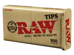 RAW Filtry wstępnie zapakowane (100 szt.)