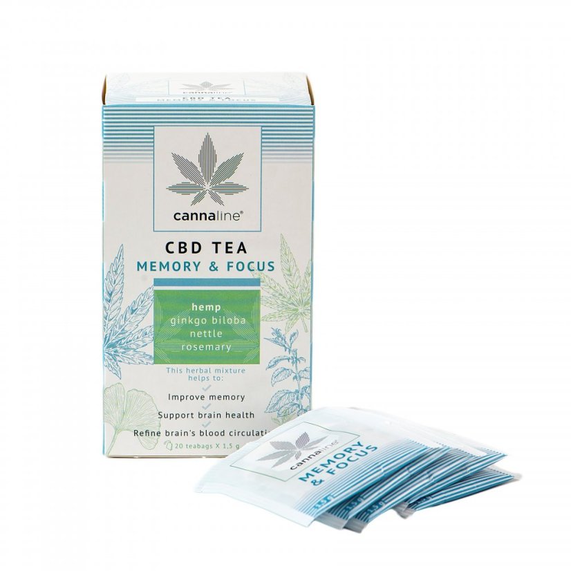 CANNALINE CBD-Tee MEMORY, 30 g