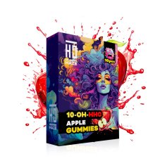 Heavens Haze 10-OH-HHC gumijas āboli, 10 gab x 40 mg, 400 mg 10-OH-HHC