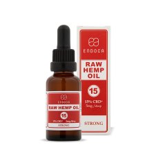 Endoca RAW Hamppuöljy 4500 mg CBD + CBDa (15%), 30 ml