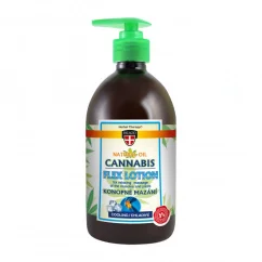 Palacio CANNABIS Massage Gel Cooling with Pump, 500 ml