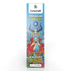CanaPuff THP420 jednokratna Vape Pen Jealousy, THP420 79 %, 1 ml