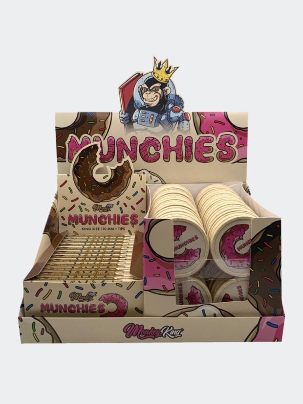 Monkey King Munchies malūnėlis su popieriumi ir antgaliais