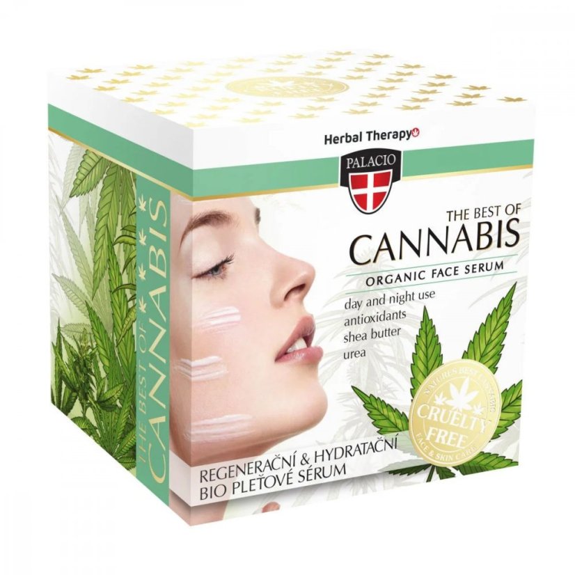 Palacio Sérum Bio Cannabis visage et décolleté, 50 ml