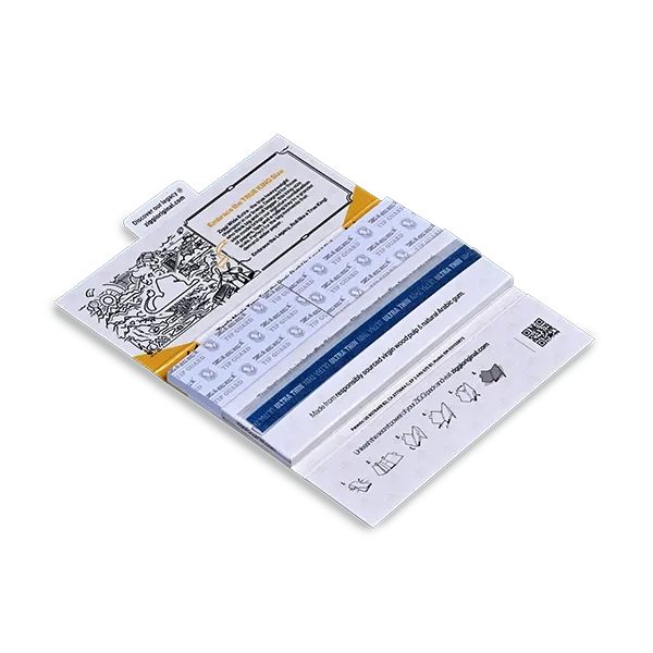 Ziggi Original Wide Extra, 32 feuilles à rouler + 32 filtres en carton