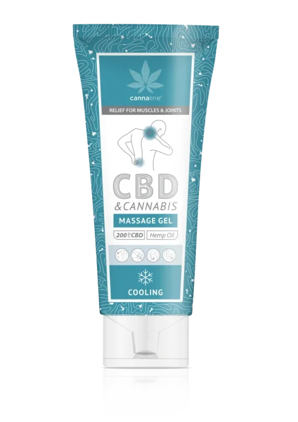 Cannaline Gel răcoritor cu CBD și canabis, 200 mg CBD