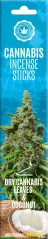 Cannabis tömjénrudak Dry Cannabis & Coconut