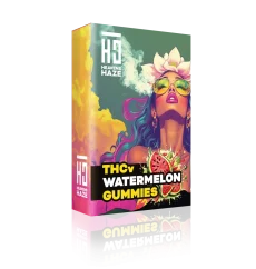 Heavens Haze THCV Gomas Melancia 5 un. - 15 mg THCV + 5 mg CBN, 22,5 g