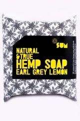 SUM sabonete de cânhamo earl grey limão Natural & True, 80 g