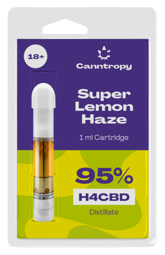 Canntropy H4CBD Kartusche Super Lemon Haze, 95% H4CBD, 1 ml Canntropy H4CBD Kartusche Super Lemon Haze, 95% H4CBD, 1 ml