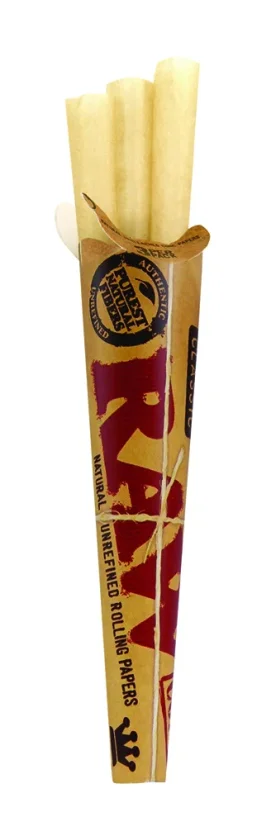 Raw Kingsize Cones conuri clasice nealbite preambalate (3 buc)
