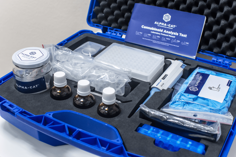 Alpha-CAT Mini-Lab Cannabinoid Testa Utrustning (80 tester)