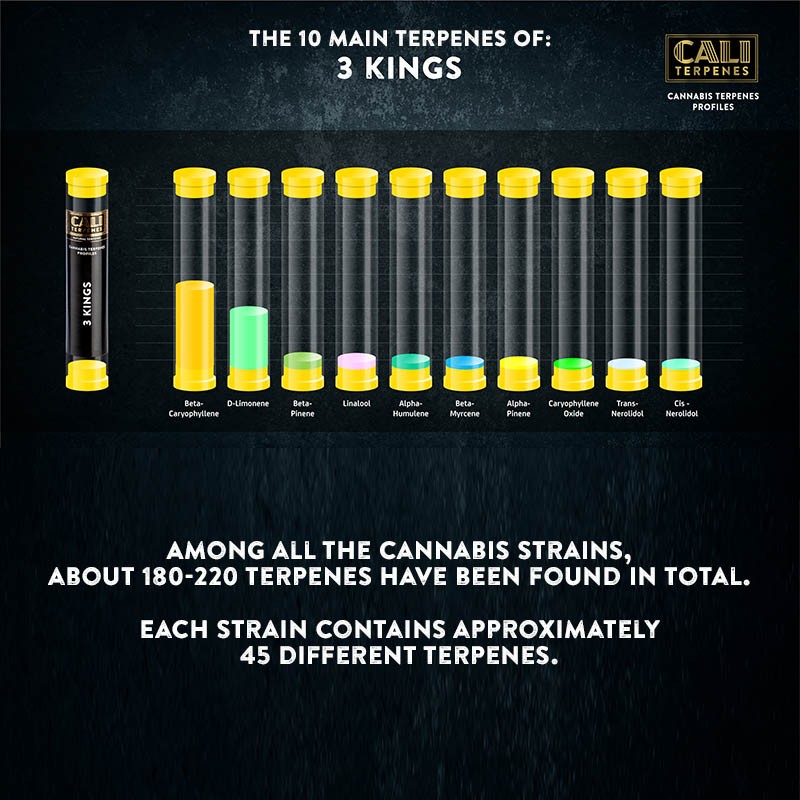 Cali Terpenes - 3 KÖNIGE, 1 - 1000 ml