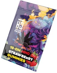 Heavens Haze 10-OH-HHC Gummies Strawberry, 3 st x 40 mg, 120 mg 10-OH-HHC
