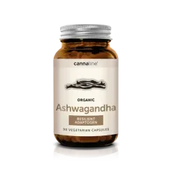 Cannaline Ashwagandha Cogumelos Adaptogénicos Resilientes, 90 cápsulas