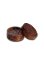 Moulin en bois de rose 'Leaf' en 2 parties w. Incrustation, 35 x 20 mm