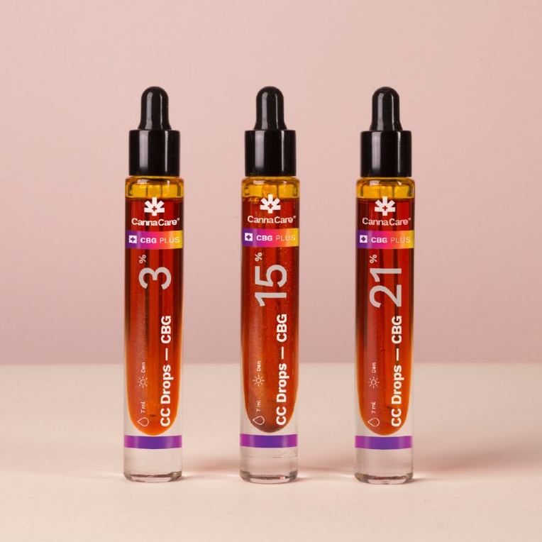 CannaCare - CC Tropfen mit CBG 15 %, 1050 mg, (7 ml)