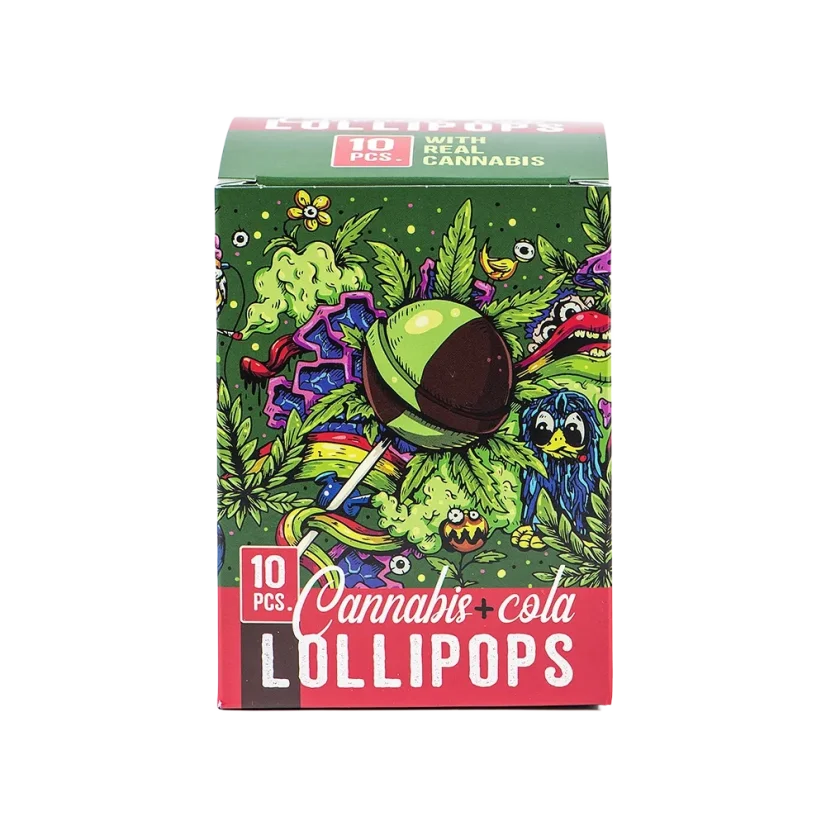 Euphoria Acadele cu canabis în cutie, aromă de cola (10 x 12 g)