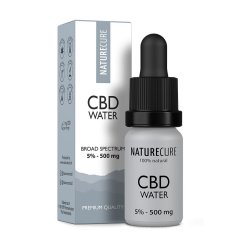 Nature Cure CBD solubil în apă 5%, 10 ml, 500 mg