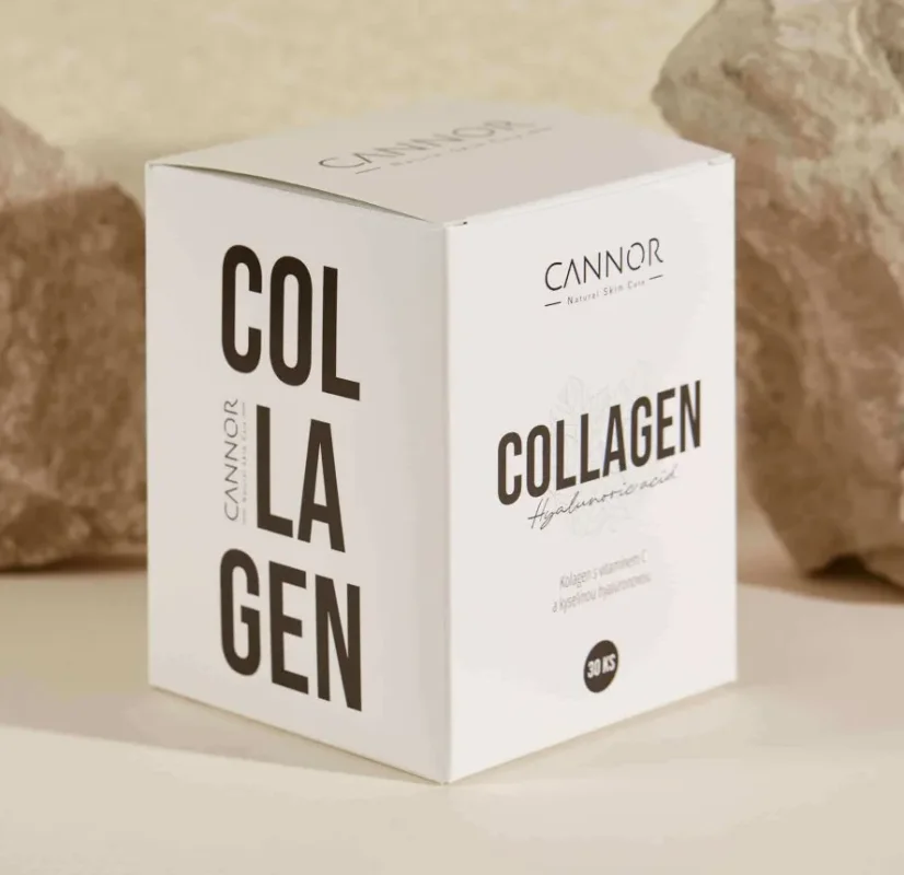 Cannor Kolagen s spletno stranjo  hialuronska kisline, 30 dan zdravljenje