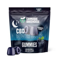 Cannabis Bakehouse CBD Power Sleep Gummies 300 mg, 20 Stück x 15 mg CBD, 58 g