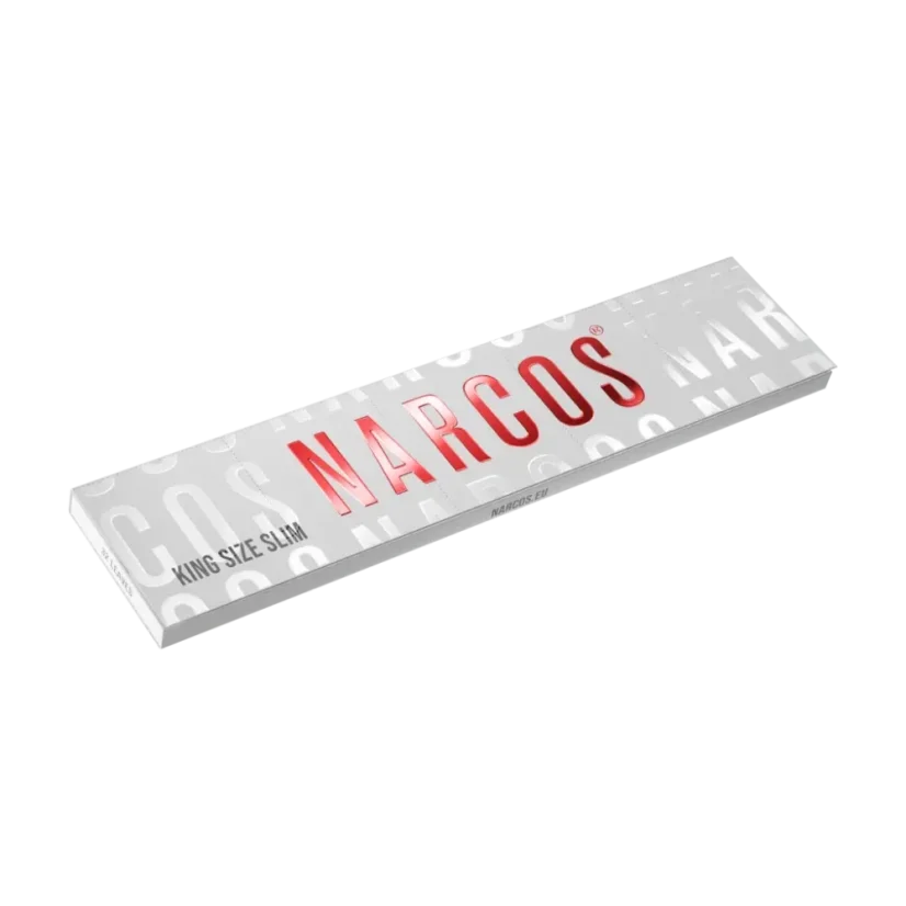 Narcos White Edition King Size Slim Rolling Papers