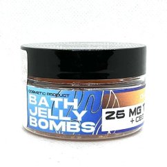 Czech CBD THC VANNIJELLY POMBS Orange, 5 tk x 25 mg, 125 mg THC, 50 g