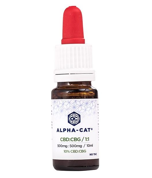 Alpha-CAT CBD: CBG Konopljino ulje 10%, 30 ml, 1500:1500mg
