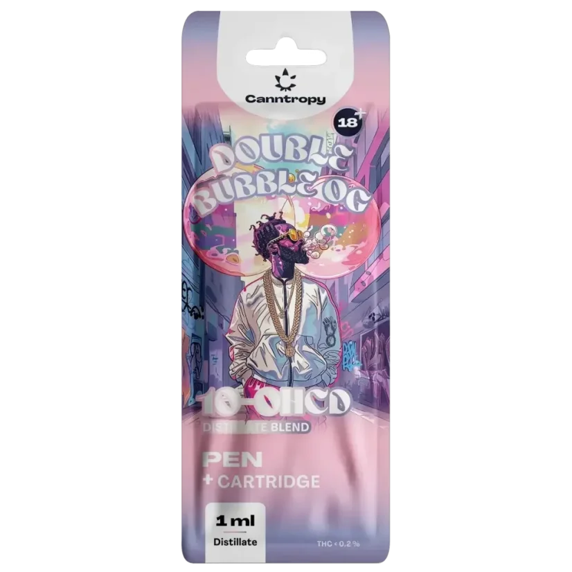 Canntropy 10-OHCD Pen + Cartouche Double Bubble OG, 10-OHCD 20 %, 1 ml