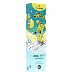 Canntropy CBD engangs Vape Pen Lime Sorbet, CBD 95 %, 1 ml