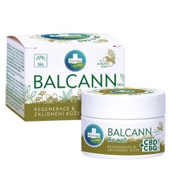 Annabis Balcann OAK Bark Organic kender kenőcs CBD-vel és CBG-vel, 50 ml