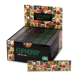 Euphoria balící papírky Kingsize Slim Groovy, 32 papírků