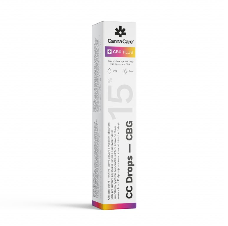 CannaCare - CC Tropfen mit CBG 15 %, 1050 mg, (7 ml)