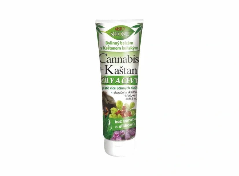 Bione Baume à base de châtaigne Veines de cheval et vaisseaux sanguins, 200 ml