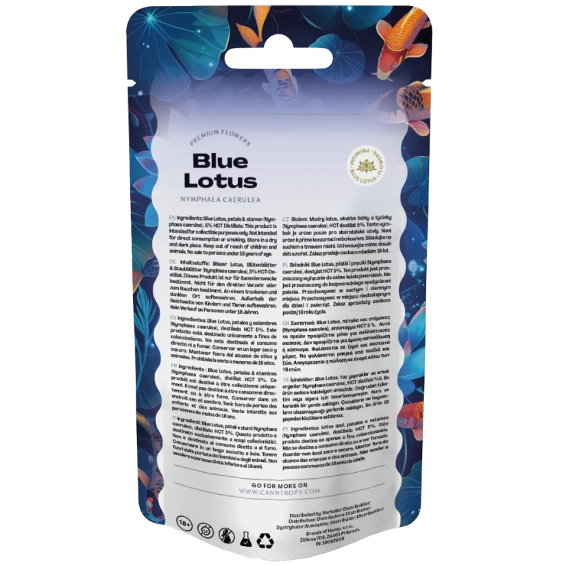 Canntropy HCT Blaue Lotusblüte, 5 % HCT, 3 g - 100 g
