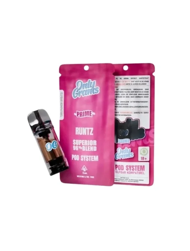 Only Grams - Superior Pod Runtz, 96%, 2 ml (elfbar) Only Grams - Superior Pod Runtz, 96%, 2 ml (elfbar)